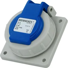 Mennekes Schuko-Steckdose IP68 Blau 1 St.