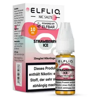 ELFLIQ – Strawberry Ice NicSalt Liquid by ElfBar 10ml / 10mg