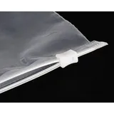 TRU Components Zip-Beutel ohne Beschriftungsstreifen (L x B) 150mm x 100mm Transparent Polyethylen