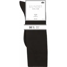 Kunert Wool Care Socken 3er Pack Schwarz 47-50