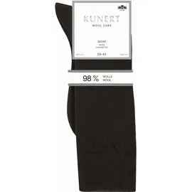 Kunert Wool Care Socken 3er Pack Schwarz 47-50