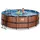 EXIT TOYS Wood Pool 427 x 122 cm inkl. Sandfilterpumpe