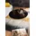 Wohnling Couchtisch rund Schwarz Gold Glas 82 x 39 cm