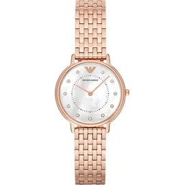 Giorgio Armani Classic Quarz Faltschließe 38 mm AR11006