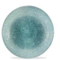 Churchill Raku Teller tief coupe 24.8cm, Jade grün, Teller,