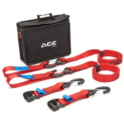 ACE Bikes Cam Buckle Premium Zurrgurtsatz