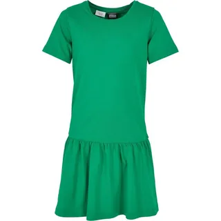 URBAN CLASSICS Girls Valance Tee Dress in Grün, Größe 122/128