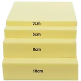 Ersatz-Bankkissen aus expandiertem Schaumstoff, extra lang, 60 cm, 150 cm, 180 cm oder 200 cm, Schaumstoffpolsterung, hochdichte Schaumstofffolie für Bodenkissen oder Sitzkissen