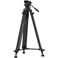 SmallRig AD14 Hochleistungs-Kohlefaserstativ, Höhenverstellbar (Carbon), Stativ, Schwarz