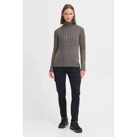 Oxmo Rollkragenpullover Grau XXL