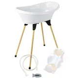 Thermobaby® Badewannenset Vasco 5 in 1, lily white