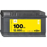 Denagi EFB 12V 100Ah Autobatterie Hohe Startkraft Zyklenfest Energiesparend