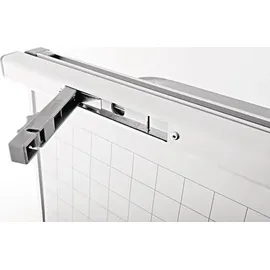 Magnetoplan Flipchart 70 x 185 cm Grau/Weiß
