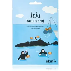 Skin79 Jeju Sandorong Jeju Seaweed textile Maske mit Reinigungseffekt 33 ml