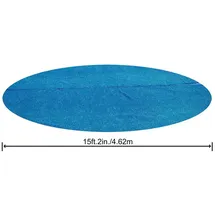 BESTWAY Solarabdeckplane blau Ø 462 cm