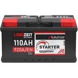 Autobatterie 110Ah 12V 920A Batterie Starterbatterie statt 100Ah 95Ah 90Ah 105Ah