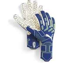 Puma Torwarthandschuhe Grau/Persian Blue/Pro Green 8