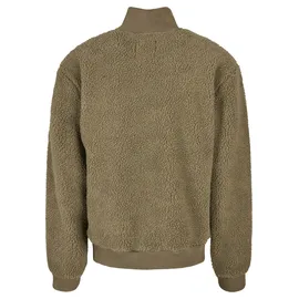 URBAN CLASSICS Boxy Sherpa Jacket - Olive
