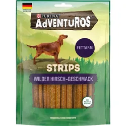 Adventuros Strips fettarm Hirsch 6x90g