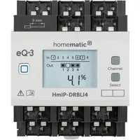 Homematic IP Jalousieaktor für Hutschienenmontage - 4-fach