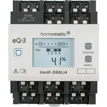Homematic IP Jalousieaktor für Hutschienenmontage - 4-fach