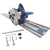 Scheppach - Pl55 Tauchsäge Mit 2 X 700 Mm Führungsschiene + 2x Schraubklemmen