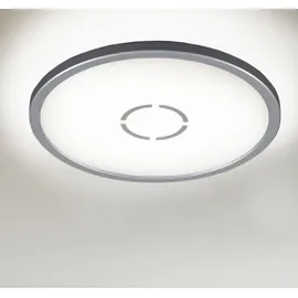 Briloner Slim LED Panel 1 rund silber