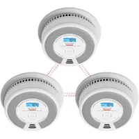 X-Sense Vernetzbarer kombinierter Rauch- und Kohlenmonoxid-Melder SC07-W,