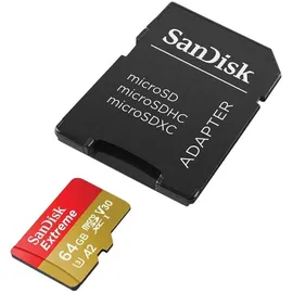 SanDisk Extreme microSDXC UHS-I U3 A2 64 GB