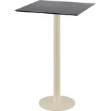 Essentials Urban Klapptisch 70 x 70 x 109,2 cm schwarz/khaki