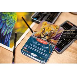 Derwent Chromaflow Buntstifte farbsortiert, 24 St.