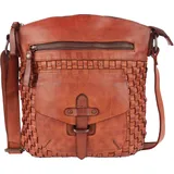 Harbour 2nd Urban Poets Aurora-Up Umhängetasche Leder 28 cm braun