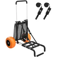 Vevor Bollerwagen Strandkarre grau