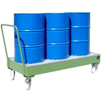 Bauer Südlohn Fahrbare Auffangwanne 2050 SR, lackiert, Resedagrün