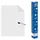 Legamaster Flipchart-Folie Magic-Chart Clearboard blanko 60,0 x 80,0 cm, 1 Blatt