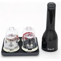 finamill BBQ Set Pfeffermühle 22,74 cm Schwarz unbefüllt