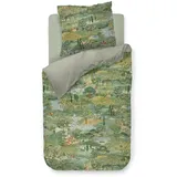 Pip Studio Toscana Bettwäsche-Garnitur Farbe Green Größe 135x200+80x80