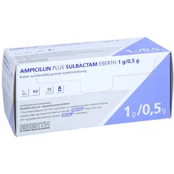 AMPICILLIN plus Sulbactam Eberth 1 g/0,5 g 10 St