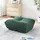 [en.casa] Fußhocker Kodsø Cord 35 x 80 x 65 cm Grün