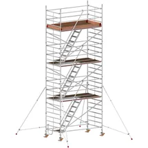Hymer Treppen-Fahrgerüst mit Ausleger 2,95x1,50m, Reichhöhe 10,4 m