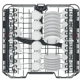 Bauknecht BKBC 3C26 X Einbau-Geschirrspüler (teilintegrierbar, 598 mm breit, Edelstahl)