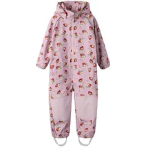 NAME IT Alfa08 Softshell 1fo Overall - Keepsake Lilac / Strawberry - 4 Jahre