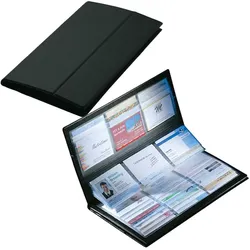 SIGEL Visitenkartenmappe schwarz