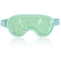 NEWGO Augenmaske Kühlend Kühlmaske Gesicht Kühlbrille für Migräne, Kopfschmerzen, Geschwollene, Müde Augen, Augenringe, Sinusschmerzen, Ice Eye Mask (Grün)