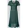Apricot Midikleid Freizeitkleid uni Grün 38