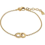 JETTE SWING Armband gelbgold 89217320 Größe 18