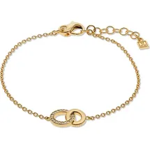 JETTE SWING Armband gelbgold 89217320 Größe 18