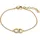 JETTE SWING Armband gelbgold 89217320 Größe 18