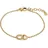 JETTE SWING Armband gelbgold 89217320 Größe 18