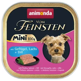 Animonda Vom Feinsten Mini Adult Geflügel, Lachs & Dill 32 x 100 g